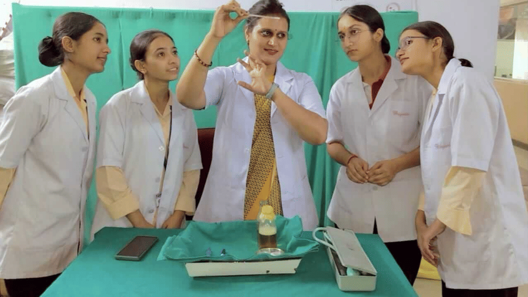 Biyani School of Nursing & Paramedical Science Jaipur Health Check Up Camp photo 9